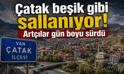 Çatak beşik gibi sallanıyor! Artçılar gün boyu sürdü