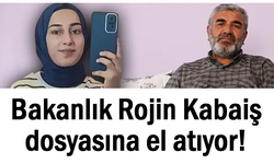 Bakanlık Rojin Kabaiş dosyasına el atıyor!