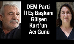 DEM Parti İl Eş Başkanının Acı Günü