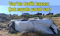 Van-Erciş karayolunda kaza: 3 kişi yaralandı
