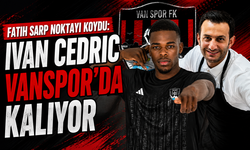 Vanspor Ivan Cedric ile yola devam kararı aldı