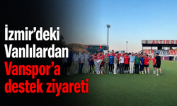 İzmir’deki Vanlılardan Vanspor’a destek ziyareti