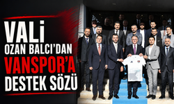 Van Vali Balcı'dan Vanspor'a destek