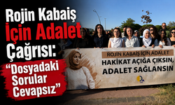 Van'da Rojin Kabaiş için YYÜ önünde adalet çağrısı