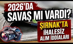 Şırnak'ta neler oluyor? 8 ayda 3 bin ihale