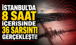 İstanbul beşik gibi sallanıyor: 8 saatte 36 deprem