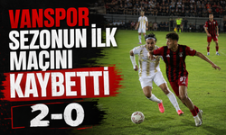Van spor FK sezonun ilk maçına yenilgiyle başladı