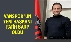 Vanspor FK'de Fatih Sarp Dönemi!