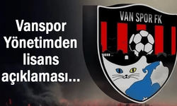 Vanspor’da ilk maç öncesi yönetimden açıklama...