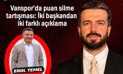 Vanspor’da ceza polemiği: Eski Başkan Erol Temel konuştu