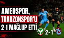 Amedspor, Trabzonspor'u 2-1 mağlup etti