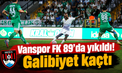 Vanspor FK, Muğla deplasmanında son dakikada yıkıldı