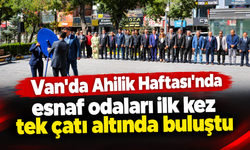 Van'da Ahilik Haftası esnaf odalarını buluşturdu