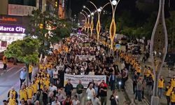 Van'da 1 eylül Dünya barış günü yürüyüşü