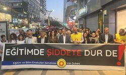 Van Eğitim Sen; Güvenli bir gelecek istiyoruz