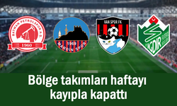 Van, Iğdır, Mardin ve Batman haftayı kayıpla kapattı