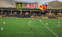 Bitlis Spor’dan Kayserispor’a tarihi kupa darbesi 4-1