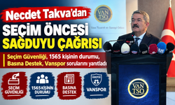 Necdet Takva’dan seçim öncesi sağduyu çağrısı