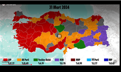37 ilde belediyeyi yöneten parti değişti