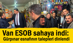 Eser Adıyaman, Gürpınar esnafının sorunlarını dinledi