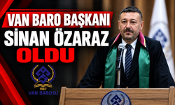 Van Baro Başkanı Sinan Özaraz Oldu