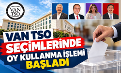 Van TSO seçimlerinde oy kullanma işlemi başladı