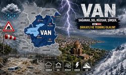 Yarın Van dahil Doğu illeri için kuvvetli yağış alarmı!