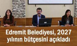 Belediye 2027 yılının bütçesini açıkladı