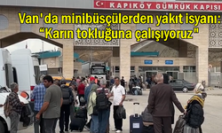 Van'daki minibüsçüler: “Karın tokluğuna çalışıyoruz"