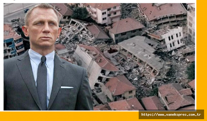 James Bond çağrı yaptı, depremzedeler için 1,3 milyar TL toplandı