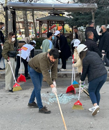 Van İMO: Belediye de Bizim Sokaklarda! Temizlik Seferberliği Başlatıldı
