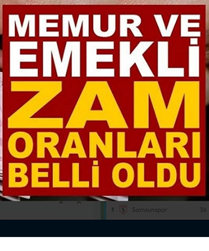 Emeklinin maaş zam oranı belli oldu!