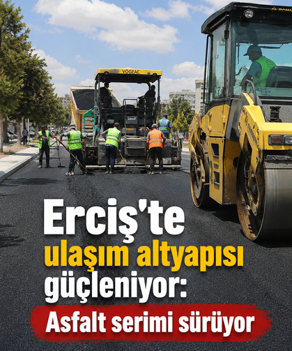 Erciş’te ulaşım altyapısı güçleniyor: Yollar yenileniyor