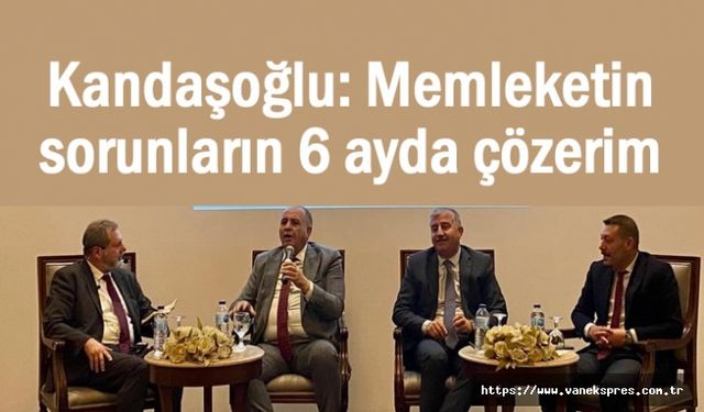 Zahir Kandaşoğlu: Verin yetkiyi kentin sorunlarını 6 ayda çözeyim!