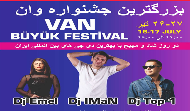 İranlılar bu kez  festival için Van'a akacak!