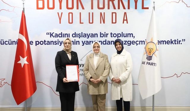Yeni AK Parti Van İl Kadın Kolları Başkanı belli oldu