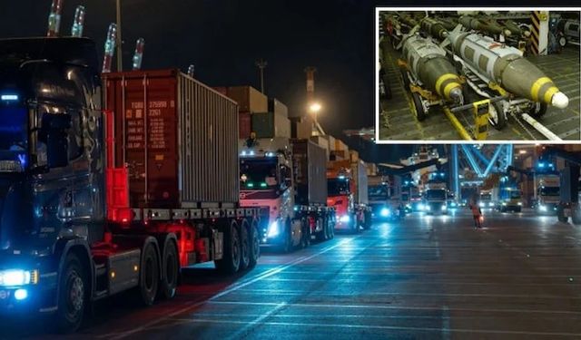 ABD İsrail'e bir tonluk devasa bombalar gönderdi