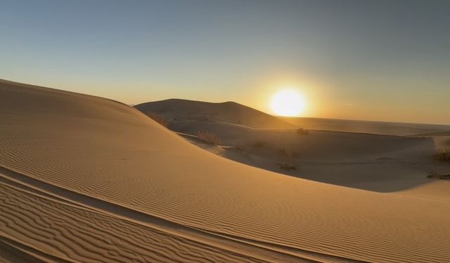 İran'da İsfahan Verzene Çölü: Turistlerin ilgisini çekiyor