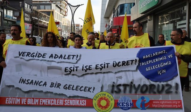 Van Eğitim Sen 'yoksulluk ve ticarileşmeye' karşı kampanya
