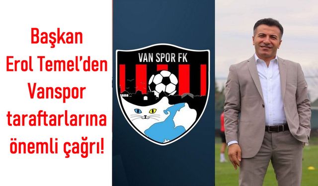 Başkan Temel’den play-off maçı öncesi taraftarlara önemli çağrı!