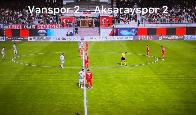 Vanspor Fırsat Tepti: Tur Şansı Zorlu Rövanşa Kaldı!