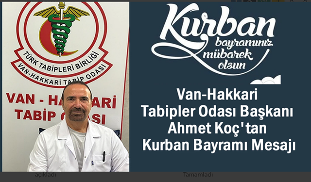 Başkan Koç'tan Kurban Bayramı Mesajı