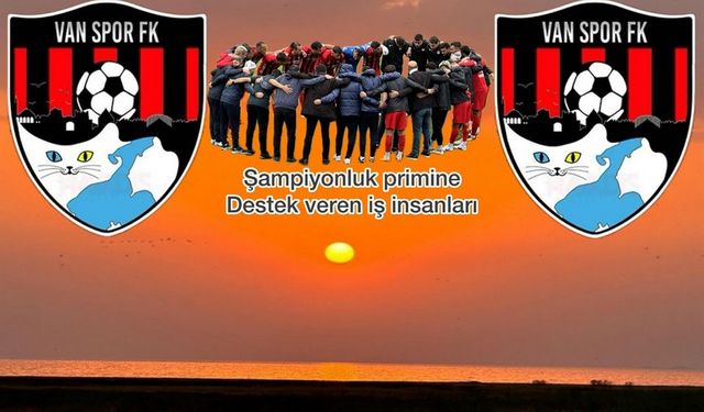 Vanspor FK: Şampiyonluk Primi Destekçilerine Teşekkür Eti...