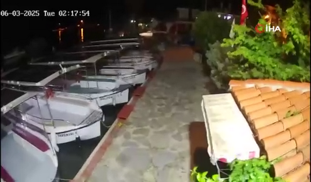 Muğla'da 5.8 büyüklüğündeki deprem panik yarattı (VİDEO)
