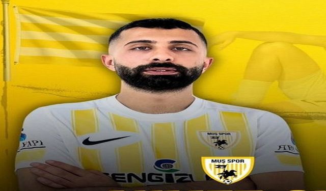 Muşspor 2. Lig yolundaki emekçisi Ahmet Sun ile 2 yıllık imzayı attı