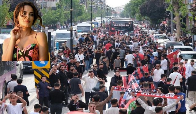 Vanspor’un Şampiyonluk Gecesinde Tara Mamedova Sürprizi