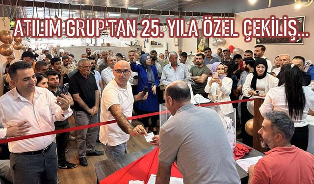 Van Atılım Grup’tan 25 kişiye büyük hediye