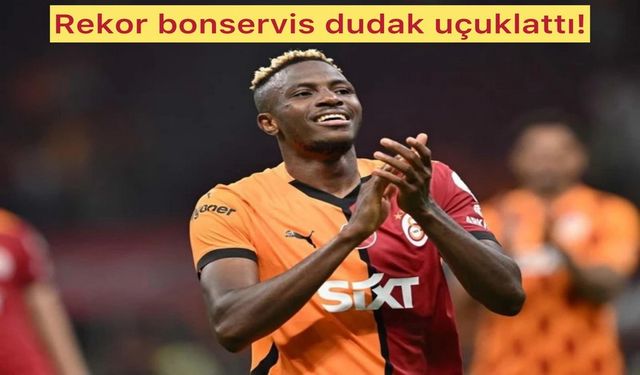 Ve yılın transferi Osimhen oldu! Galatasaray, Napoli ile anlaştı!