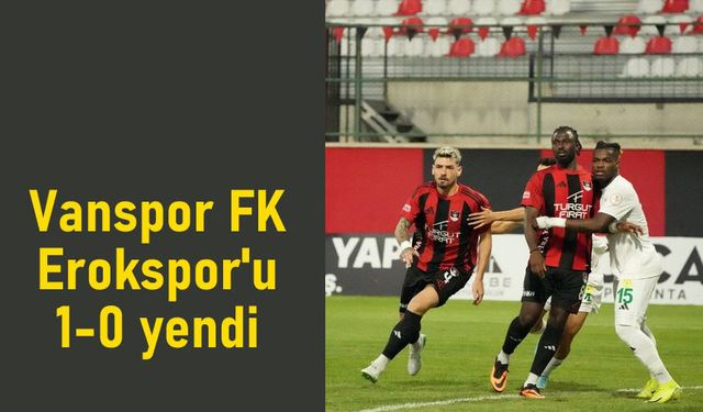 İmaj Altyapı Vanspor ikide iki yaptı