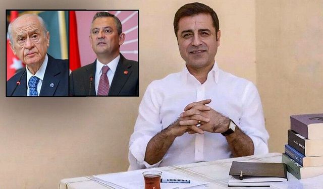 Demirtaş'tan Bahçeli ve Özel'e teşekkür: Kırgınlığım yok